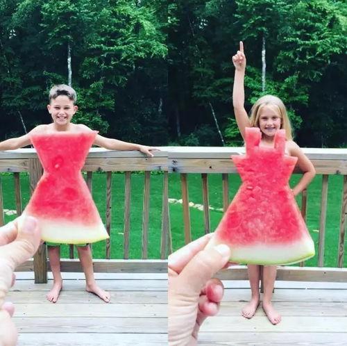 儿童吃瓜群众照片大全,儿童吃瓜群众欢乐瞬间大盘点