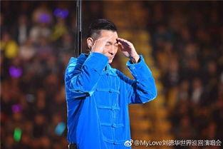 刘德华演唱会吃瓜群众,吃瓜群众见证星光璀璨